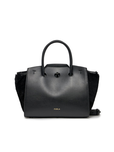 Дамска чанта Furla Genesi M Tote WB00811-BX2552-O6000-1020 Черен