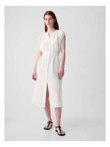 GAP Muslin Midi Dress - Ladies