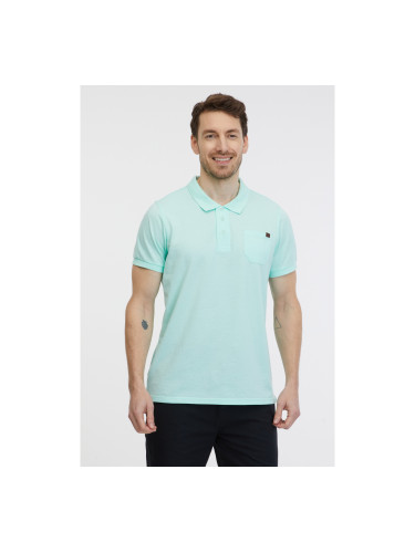 Turquoise men's polo shirt SAM 73 Julián