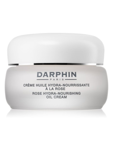 Darphin Rose Hydra-Nourishing Oil Cream подхранващ хидратиращ крем с розово масло 50 мл.