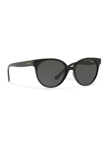 Слънчеви очила Vogue Glam Cut 0VO5246S W44/87 Black/Black
