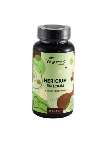 ВЕГАВЕРО ЛЪВСКА ГРИВА БИО ЕКСТРАКТ капсули * 60