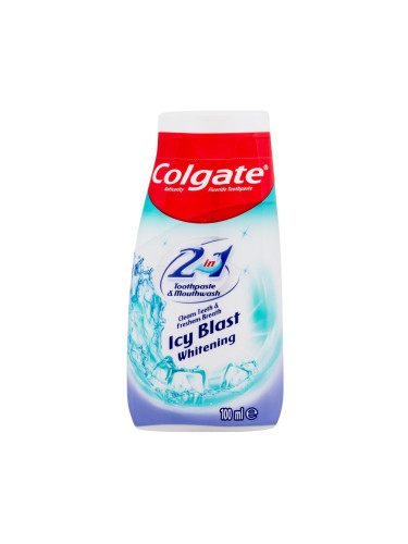 Colgate Icy Blast Whitening Toothpaste & Mouthwash Паста за зъби 100 ml