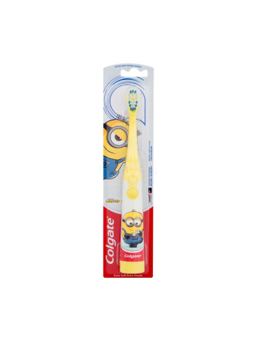 Colgate Kids Minions Battery Powered Toothbrush Extra Soft Ултразвукова четка за зъби за деца 1 бр