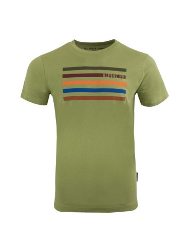 ALPINE PRO NERAW Мъжка тениска, зелено, размер