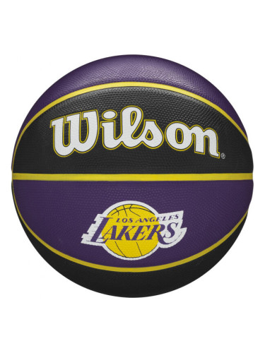 Wilson NBA TEAM TRIBUTE LAKERS Баскетболна топка, лилаво, размер
