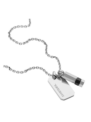 DOUBLE PENDANT DX1156040 мъжко колие