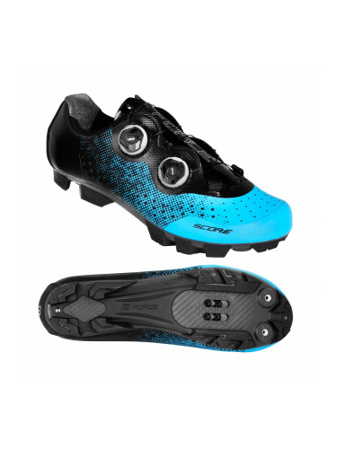 Cycling shoes Force MTB SCORE blue, EUR 45