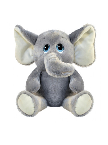 Плюшен слон със сини очи