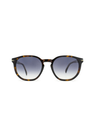 David Beckham DB 1099/S 086 9O 53 - квадратна слънчеви очила, мъжки, кафяви