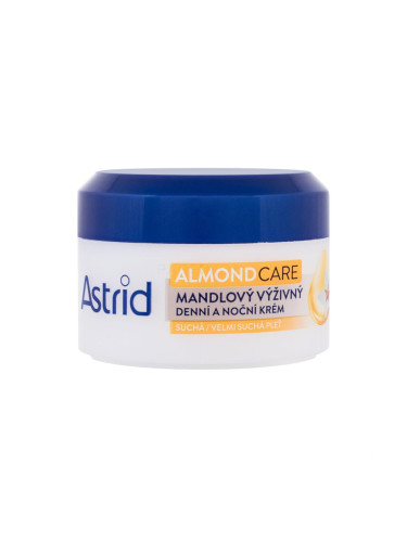 Astrid Almond Care Day And Night Cream Дневен крем за лице за жени 50 ml увредена кутия