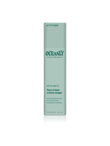 Attitude Oceanly Face Cream матиращ твърд крем за смесена кожа 30 гр.
