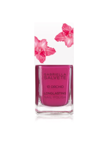 Gabriella Salvete Flower Shop дълготраен лак за нокти цвят 13 Orchid 11 мл.