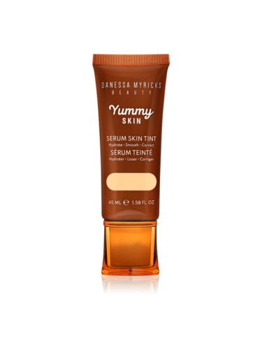 Danessa Myricks Beauty Yummy Skin Serum Skin Tint хидратиращ фон дьо тен с изглаждащ ефект цвят 1 45 мл.