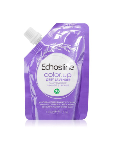 Echosline Color Up Възстановяваща цветна маска с подхранващ ефект цвят Grey Lavender 150 мл.