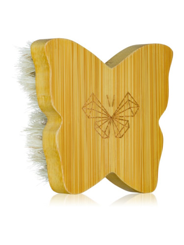 Crystallove Bamboo Butterfly Agave Face Brush Travel Size четка за масаж за лице и деколте 1 бр.