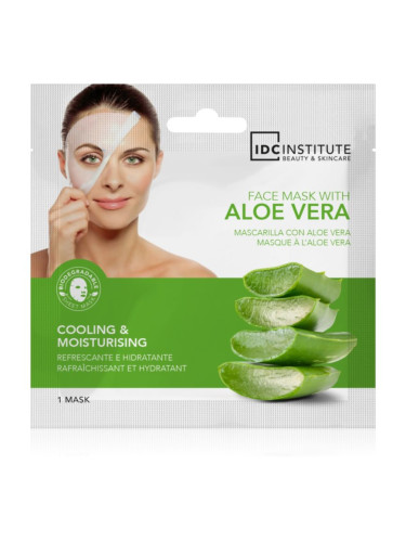 IDC Institute Aloe Vera освежаваща маска за лице 22 гр.