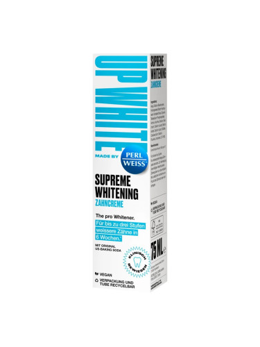 Perl Weiss Up White Supreme Whitening избелваща паста за зъби 75 мл.