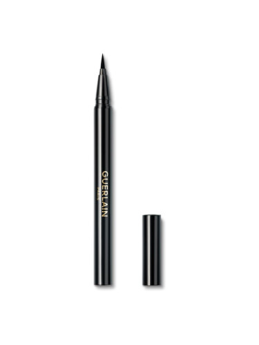 GUERLAIN Noir G Graphic Liner течна очна линия в писалка водоустойчиви цвят 01 Black 0,55 мл.