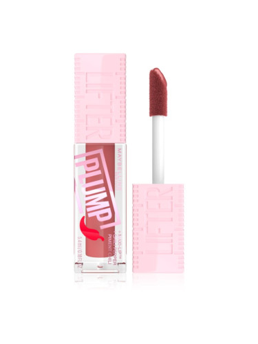 MAYBELLINE NEW YORK Lifter Plump блясък за устни с увеличаващ ефект цвят 005 Peach Fever 5.4 мл.