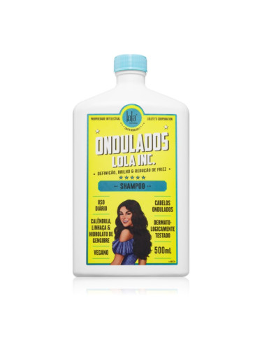 Lola Cosmetics Ondulados Lola Inc. Shampoo хидратиращ шампоан за чуплива и къдрава коса 500 мл.