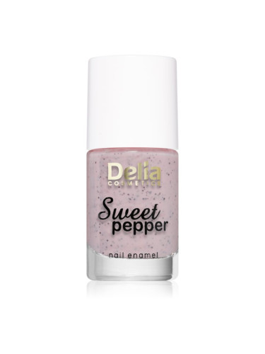 Delia Cosmetics Sweet Pepper Black Particles лак за нокти цвят 03 Capri 11 мл.