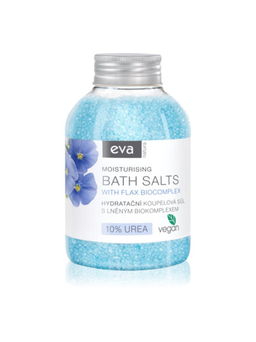 Eva Natura Flax Biocomplex соли за вана хидратираща 600 гр.