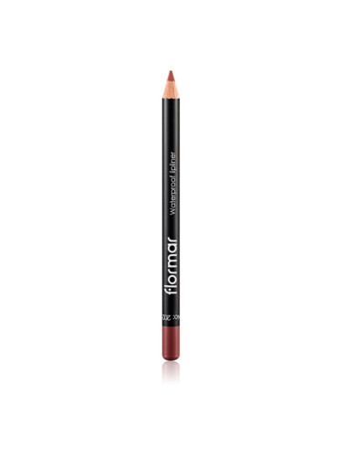 flormar Waterproof Lipliner водоустойчив молив за устни цвят 202 Soft Pink Brown 1,14 гр.
