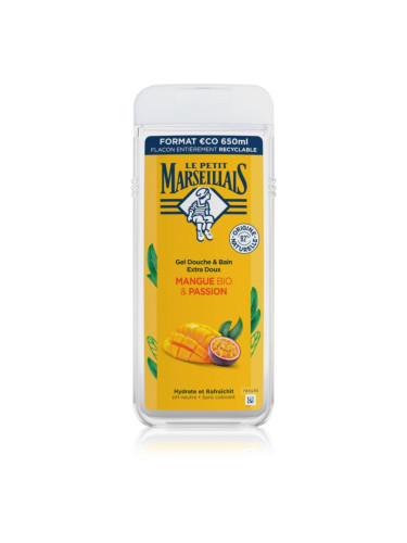 Le Petit Marseillais Mango BIO & Passion Fruit нежен душ гел 650 мл.