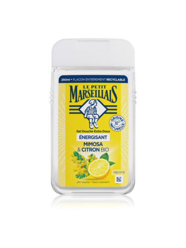 Le Petit Marseillais Mimosa & Organic Lemon нежен душ гел 250 мл.