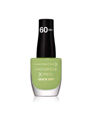 Max Factor Masterpiece Xpress бързозасъхващ лак за нокти цвят 590 Key Lime 8 мл.