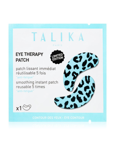 Talika Eye Therapy Patch Reusable изглаждаща маска за околоочната област Leopard Limited Edition 1 бр.