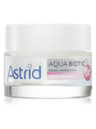 Astrid Aqua Biotic дневен и нощен крем за суха до чувствителна кожа 50 мл.