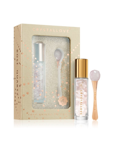 Crystallove Golden Rose Quartz 3D Eye Set комплект за околоочната област