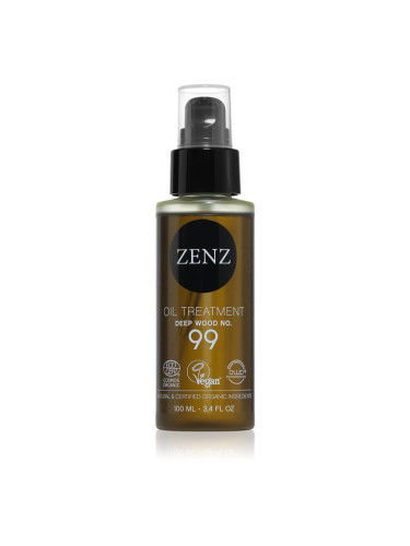 ZENZ Organic Deep Wood No. 99 грижа с масло за лице, тяло и коса 100 мл.