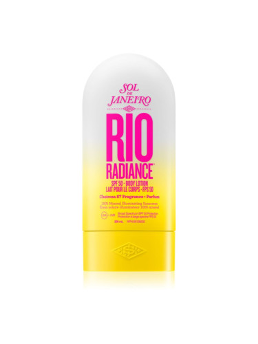 Sol de Janeiro Rio Radiance озаряващ и хидратиращ лосион за защита на кожата SPF 50 200 мл.