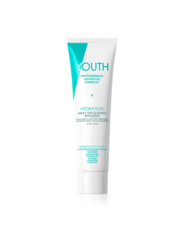 YOUTH Hydration Milky Exfoliating Emulsion експонираща почистваща емулсия 100 мл.