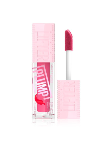 Maybelline Lifter Plump блясък за устни с увеличаващ ефект цвят 003 Pink Sting 5,4 мл.