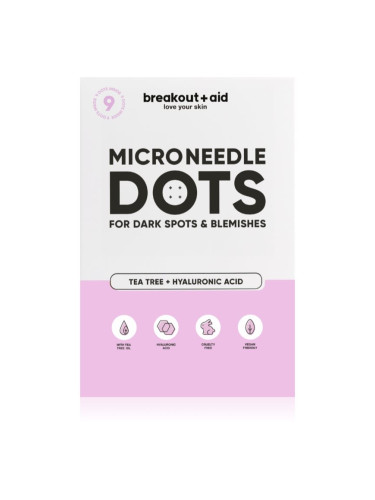My White Secret Breakout + Aid Microneedle Dots концентрат за проблемна кожа с микроиглички за тъмни петна от акне 9 бр.