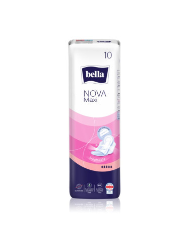 BELLA Nova Maxi санитарни кърпи 10 бр.