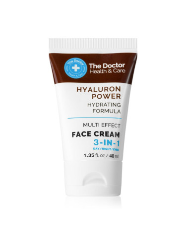 The Doctor Hyaluron Power Hydrating Formula крем за лице с хиалуронова киселина 3 в 1 40 мл.