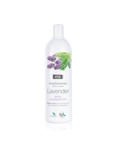 Eva Natura Lavender Oil регенерираща пяна за вана 750 мл.