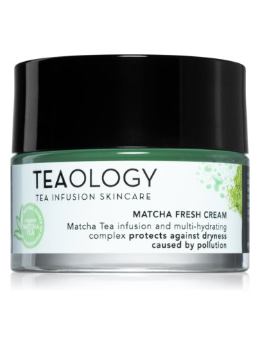 Teaology Matcha Tea Fresh Cream дълбоко хидратиращ крем в дълбочина с матча 50 мл.