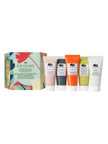 Origins Plenty of TLC Our Masking Essentials подаръчен комплект за лице 5x15 мл.