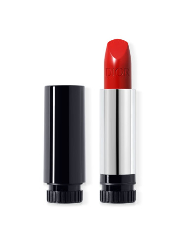 DIOR Rouge Dior The Refill дълготрайно червило пълнител цвят 080 Red Smile Satin 3,5 гр.