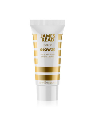 James Read GLOW20 Facial Tanning Serum серум за лице за изкуствен тен 25 мл.