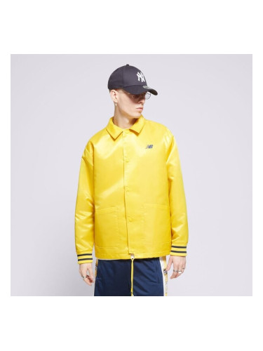 New Balance Яке Sgh Coaches Jacket мъжки Дрехи Пролетно-есенни якета MJ41553GGL Жълт