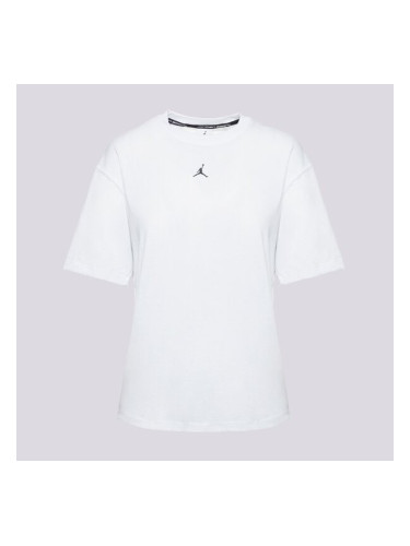 Jordan Тениска W J Spt Diamond Ss Топ дамски Дрехи Тениски FN5116-100 Бял
