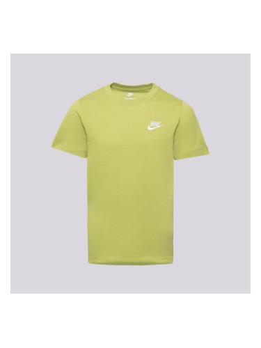 Nike Тениска Sportswear Boy детски Дрехи Тениски AR5254-377 Зелен