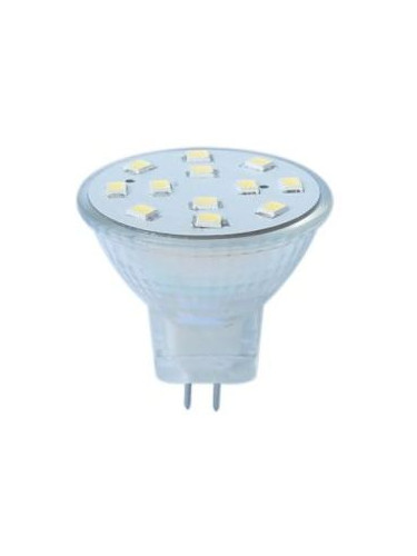 Лампа LED GU4 MR11 2.5W 6000K 12V  (10 τεμάχια)